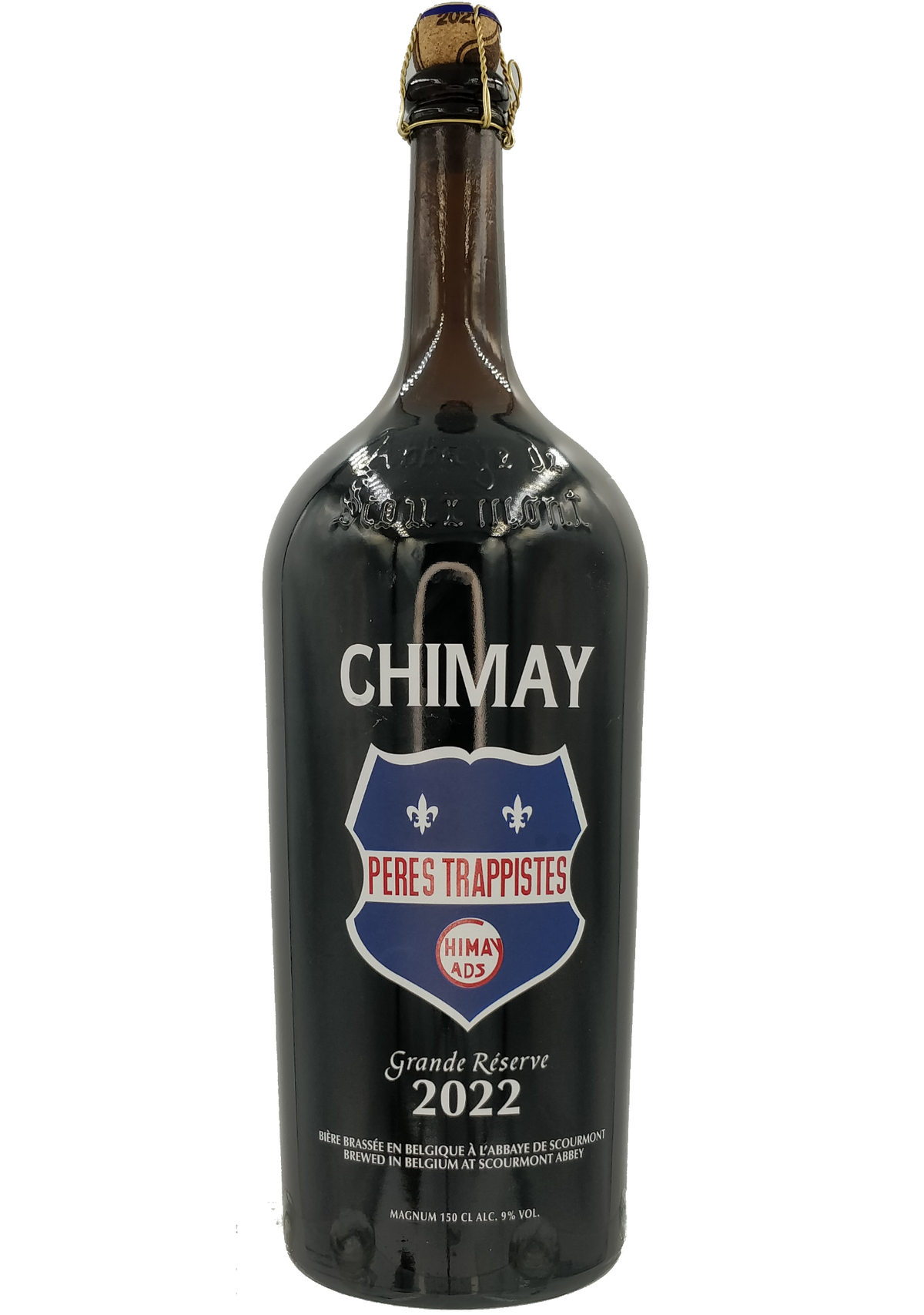 Chimay Grande Réserve (Blue) 9% - Magnum flaske 1,5L