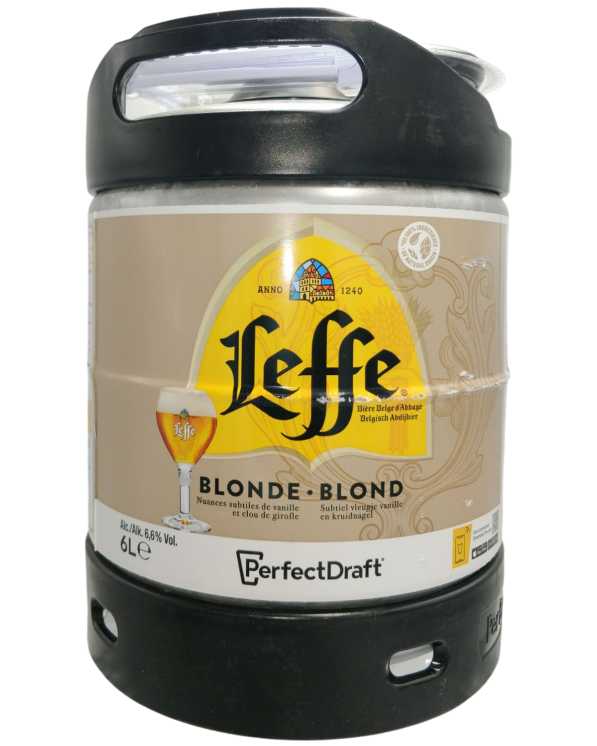Leffe Blonde 6,6% 6L (Perfect Draft)