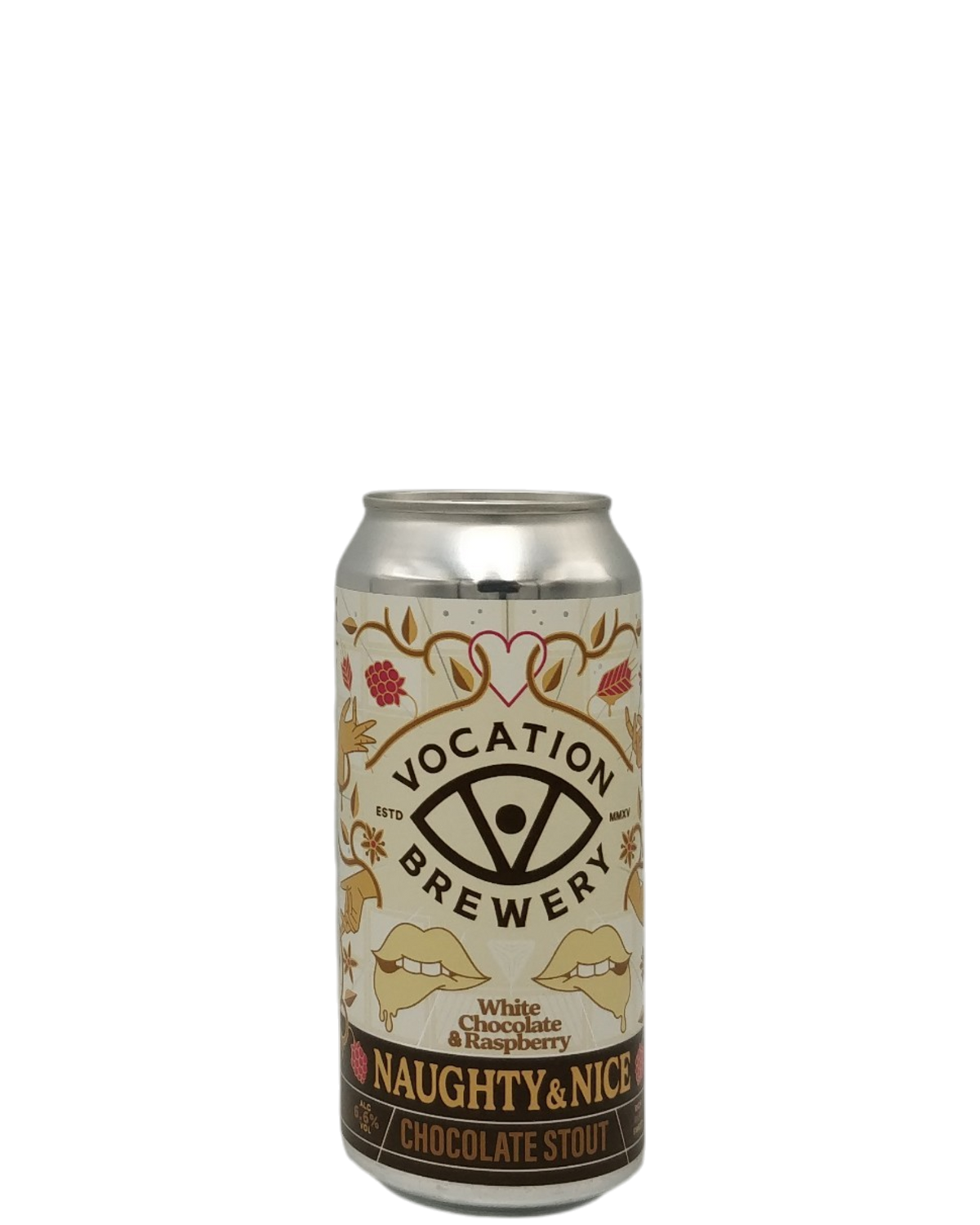 Naughty & Nice - White Chocolate & Raspberry 6,6% 44cl