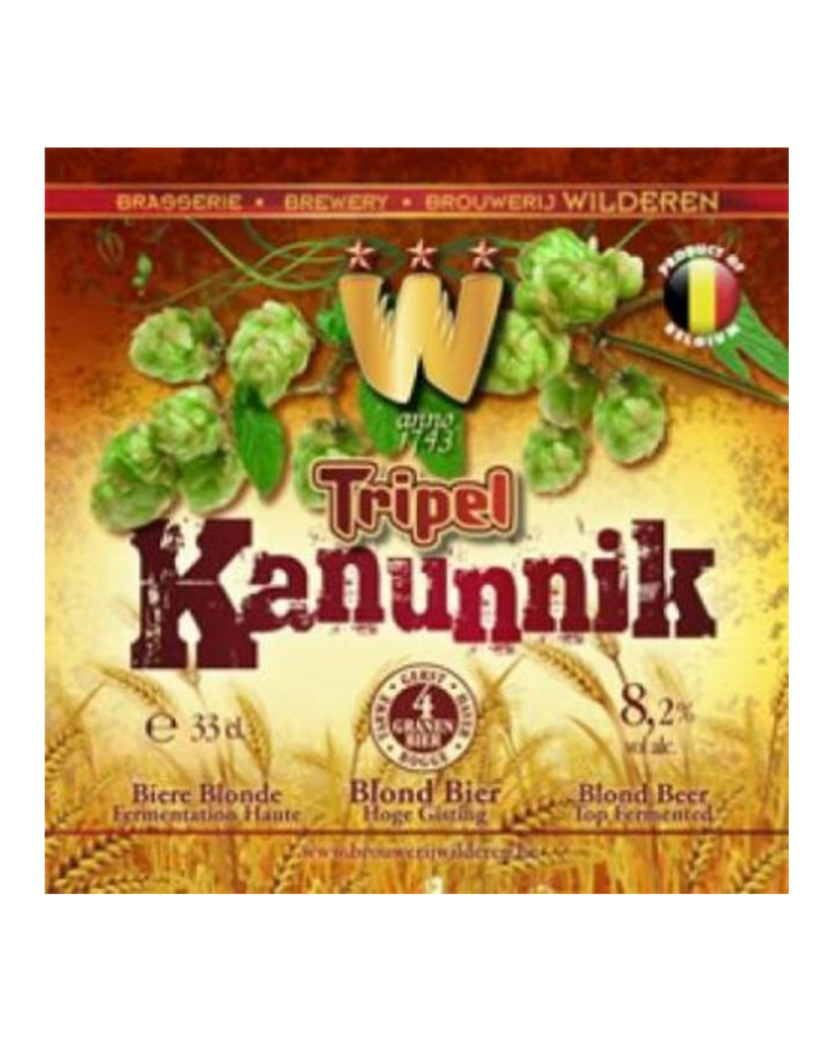 Wilderen Kanunnik 8,2% 20L