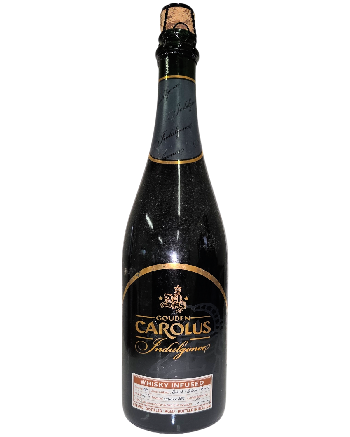 Gouden Carolus Indulgence 2015 - Whisky Infused (Batch No. 001) 11,7% 75cl