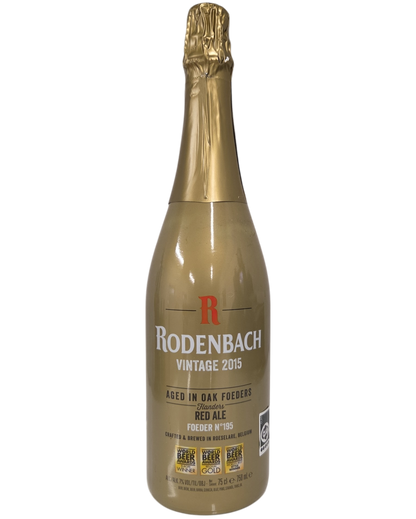 Rodenbach Vintage Vertikal-Sæt (Årgang 2012–2016) 5x75cl + 1 glas