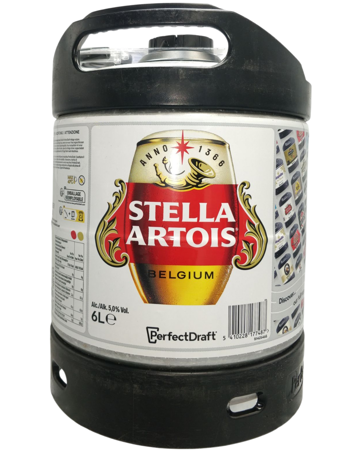 Stella Artois 5% 6L (Perfect Draft)