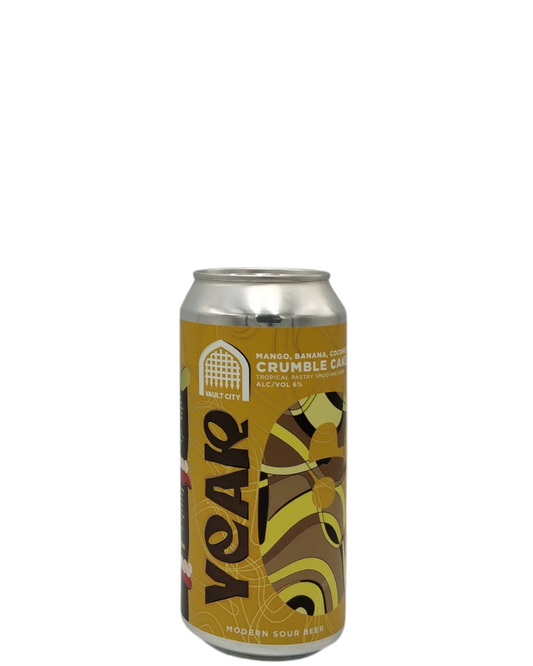 Year 6 - Mango Banana Coconut Crumble Cake 6% 44cl