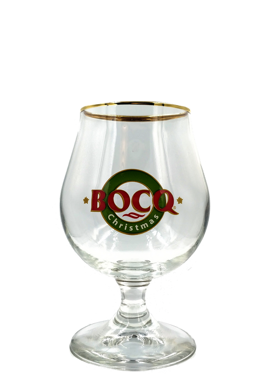 Bocq Christmas 33cl tulipanglas