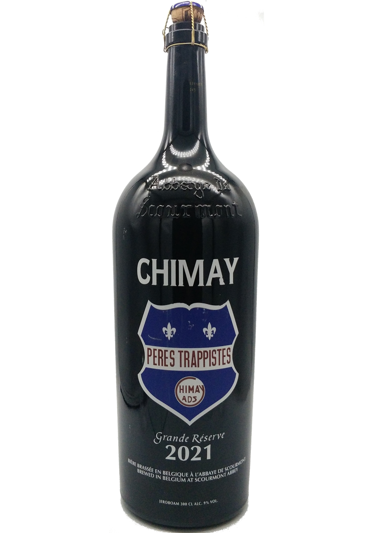 Chimay Grande Réserve (Blue) 9% - Magnum flaske 3L
